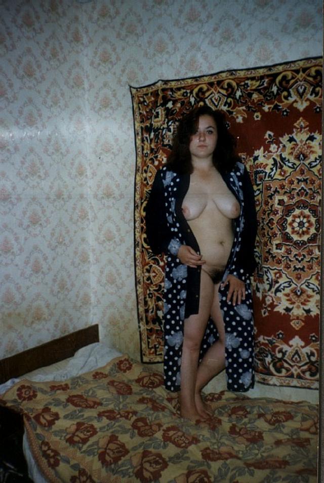 Retro photo of brunettes with massive tits and hairy pussy 11 photo