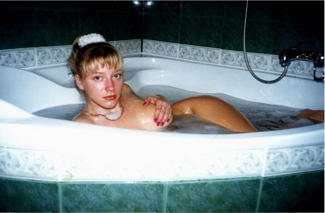 Charming milfs bathe naked in the bathroom 12 photo