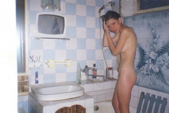 Charming milfs bathe naked in the bathroom 24 photo