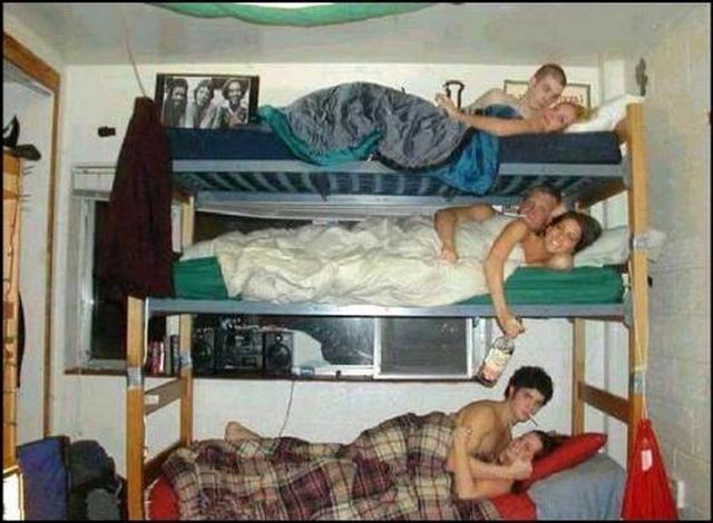 Appealing students from the dormitory in the nude 20 photo