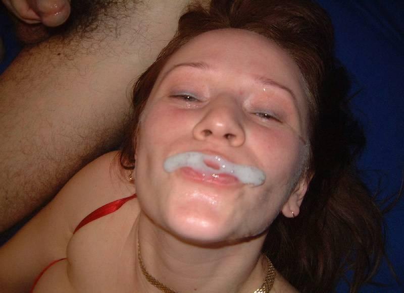 Cum on the faces of beautiful girls 29 photo